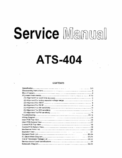 Sangean ATS 404 world receiver